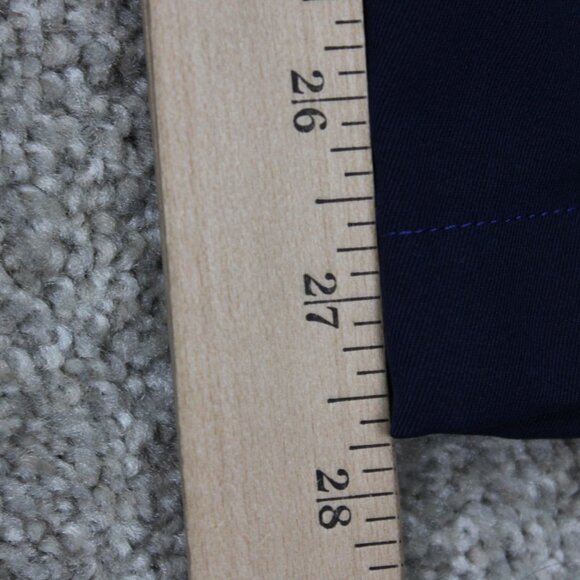 Callaway Golf Pants Mens 36x28 Blue Flat Front Straight Leg Stretch - Picture 4 of 13